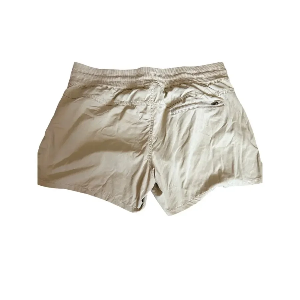 The North Face Aphrodite Shorts Womens L Khaki Tan FlashDry Hiking Stretch - Picture 5 of 7